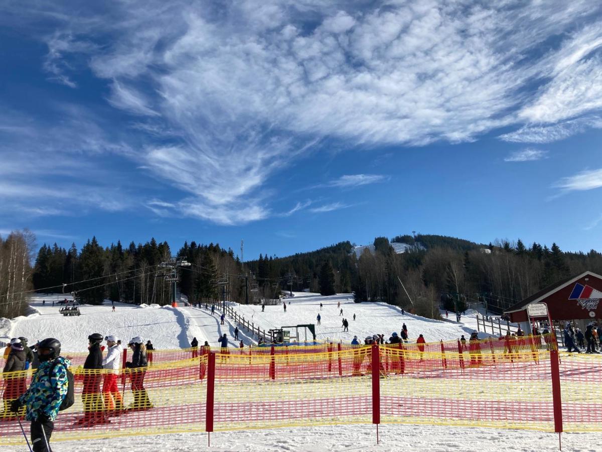 Raemsbyns Fritidsby, Naera Romme Alpin Apartamento Idkerberget Exterior foto